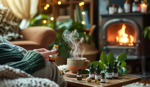 Les meilleures huiles essentielles pour traverser l'hiver : astuces et conseils pour rester en forme