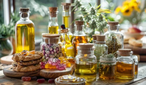 Les produits alimentaires au CBD : découvrez les huiles culinaires, bonbons, pâtes à tartiner et pâtisseries disponibles