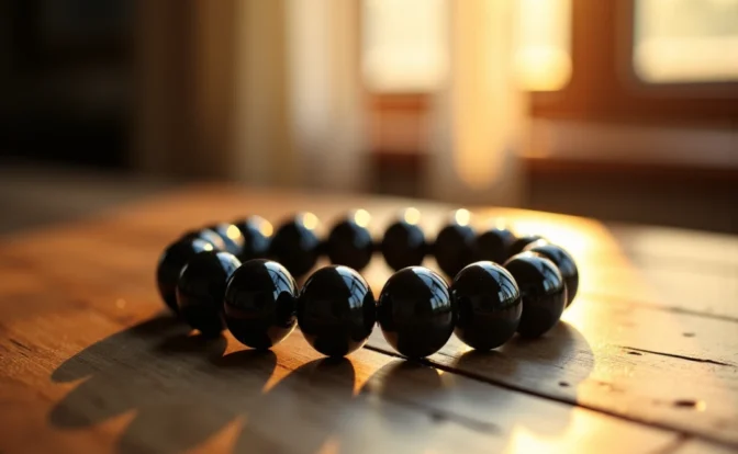 Bracelet en obsidienne : pourquoi cette pierre est la reine de la protection