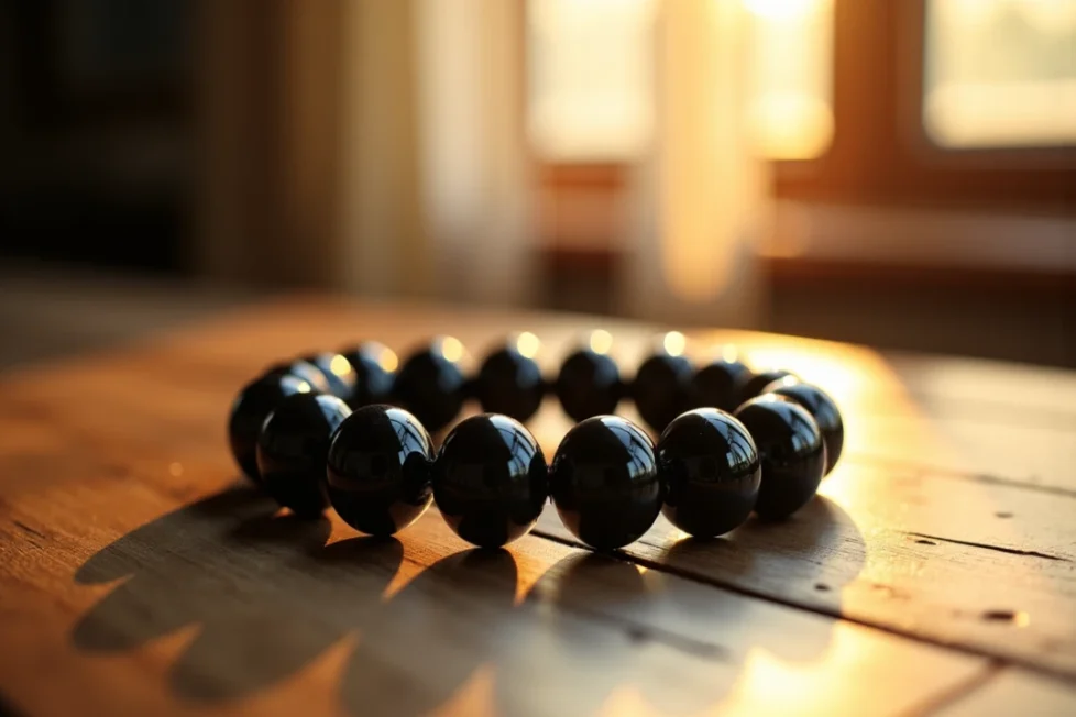 Bracelet en obsidienne : pourquoi cette pierre est la reine de la protection
